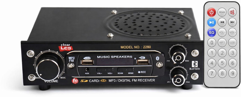 TECH-LOBBY TL-2280 Kitchen Radio With Bluthooth FM Radio(Black)