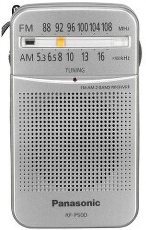 Panasonic P-50r adio FM Radio(Gray)