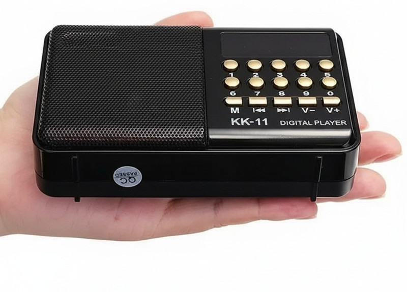 JAXTER Pocket Blast Bluetooth Speaker with FM , USB/SD Card and AUX FM Radio Black FM Radio(Red)