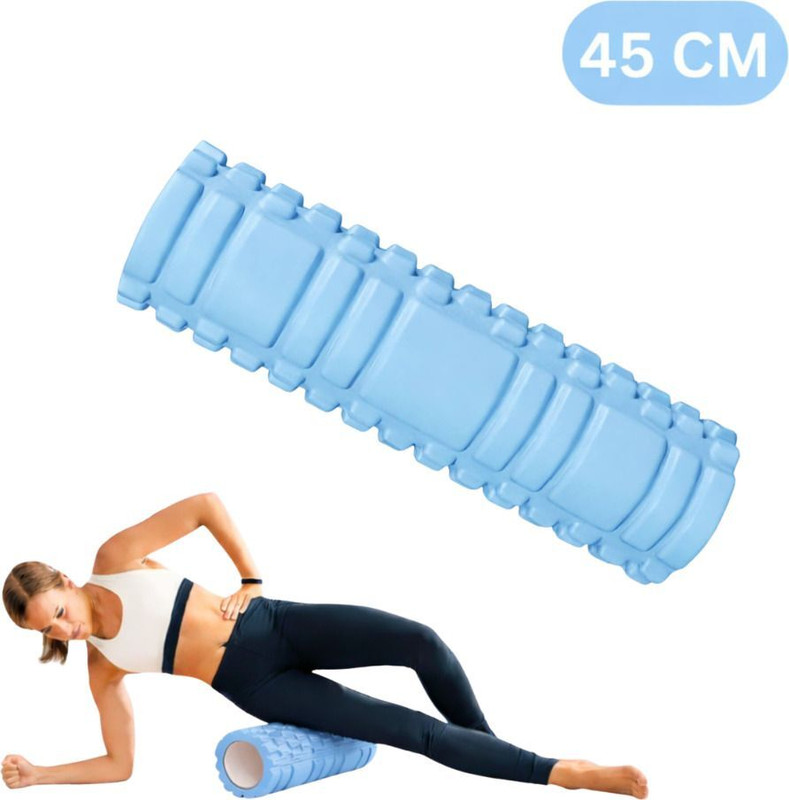 Shopeleven Grid Foam Roller(Length 33.003 cm)