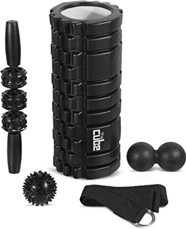 The Cube Grid Foam Roller(Length 34.6 cm)