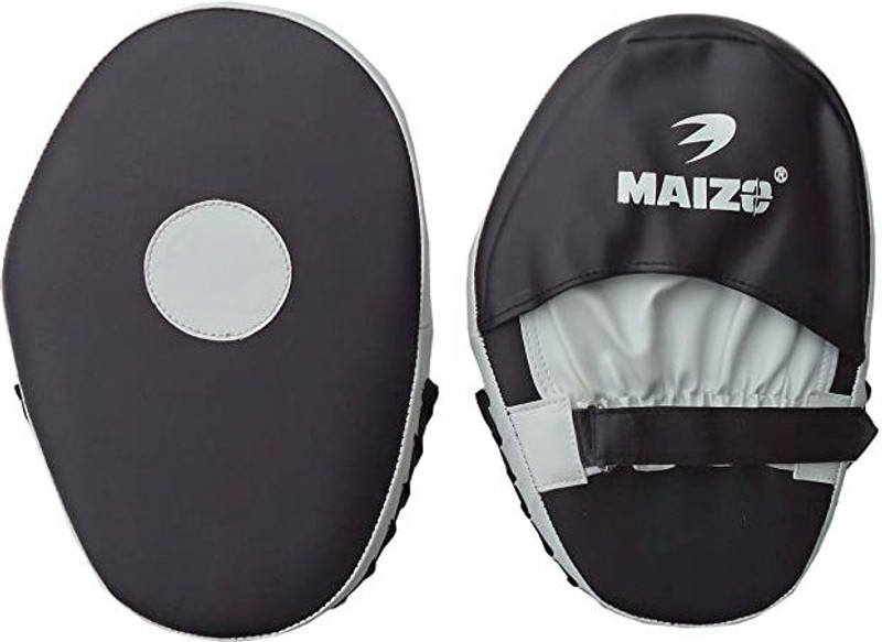 MAIZO Boxing Punch Mitts Black White Focus Pad(White, Black)
