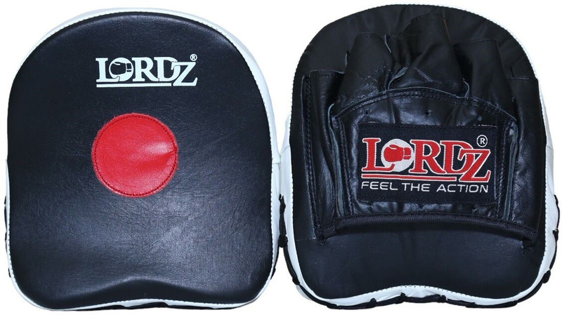Lordz Genuine Leather Focus, Punching Pad Cuban Style for Men, women Focus Pad(Black)