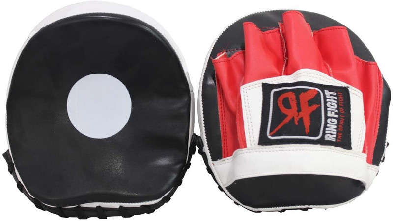 RF RING FIGHT MMA Mini Curved Punch Mitts Muay thai Boxing Kickboxing Curved Focus Pad(Multicolor)