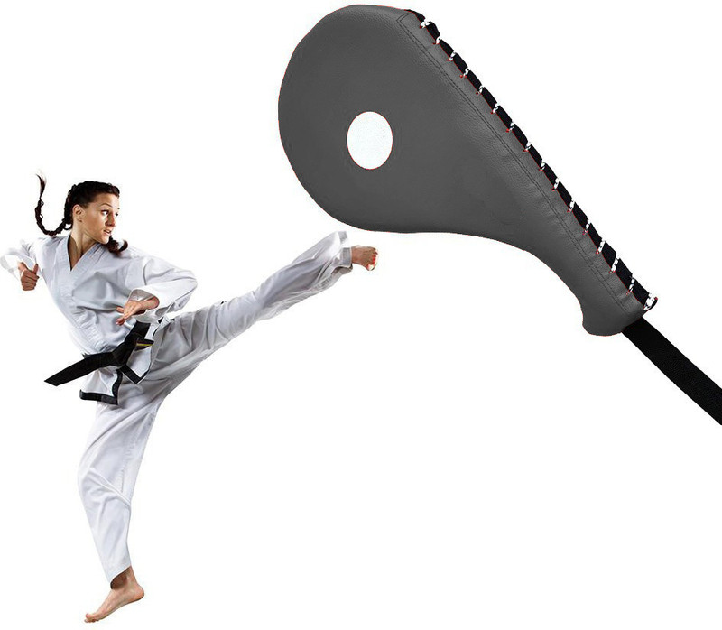 uRock TEAKWONDO Kick Pad Single, Striking Pads for Kickboxing Training, Kicking Target Focus Pad(Black)