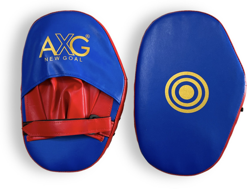 AXG NEW GOAL Hybrid Premium Focus Pad (1 Pair) For Boxing, Taekwondo, Karate, Muay Thai Kick Focus Pad(Multicolor)