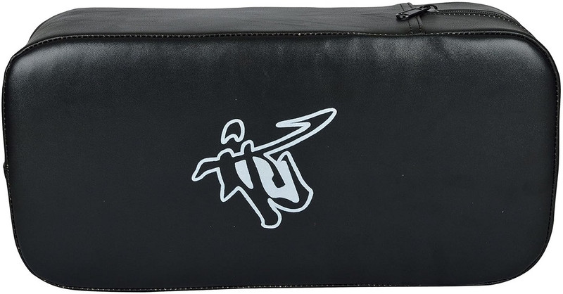 IRIS PU Leather Muay Thai MMA Martial Focus Pad(Black)