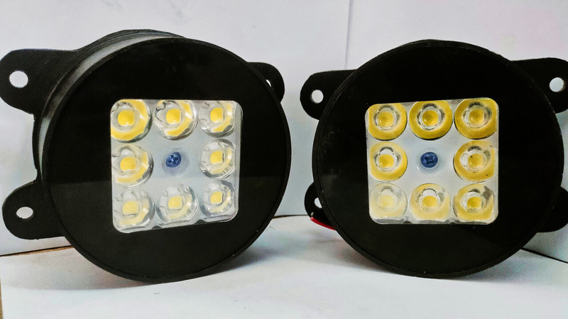ujavalla LED Fog Lamp Unit for Maruti Suzuki Swift, WagonR, Ciaz, Baleno, Swift Dzire