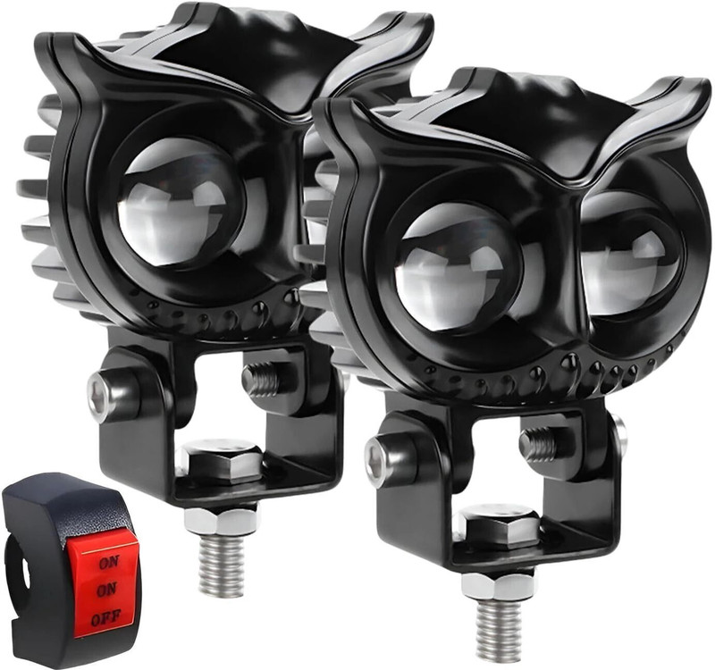 FABTEC LED Fog Lamp Unit for Hero, Honda, KTM, Yamaha, TVS