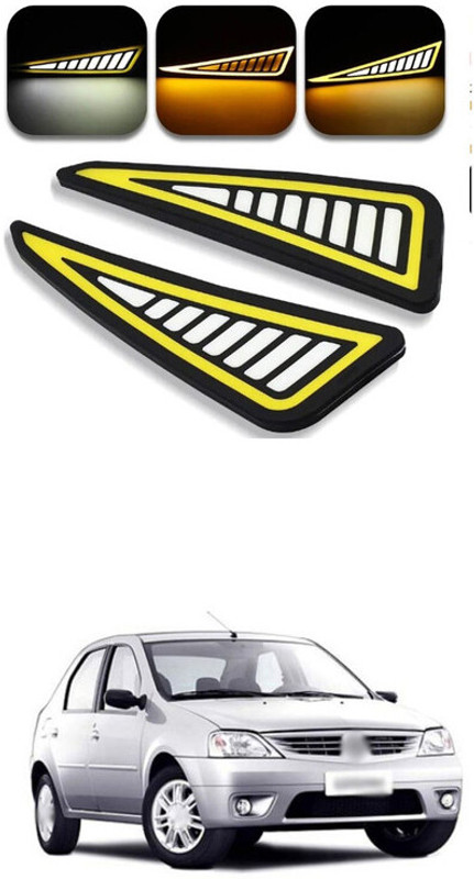 LOVMOTO Car COB LED Tail Light Flexible Strip Rear DRL Light Running For Lo-gan Car Fancy Lights(Multicolor)