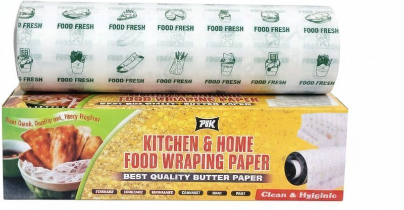 UV PRE Kitchen & Home Food Wraping Butter Paper | 100% Food Safe - 1kg Foil Holder