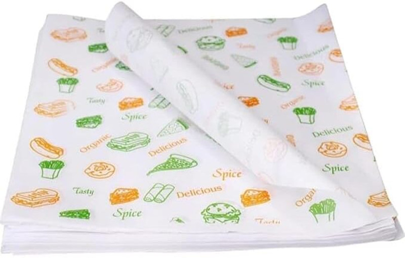 PV Collection Parchment Paper| Butter Paper Roll for Roti, Cake Baking, Lunch Wrap Foil Holder