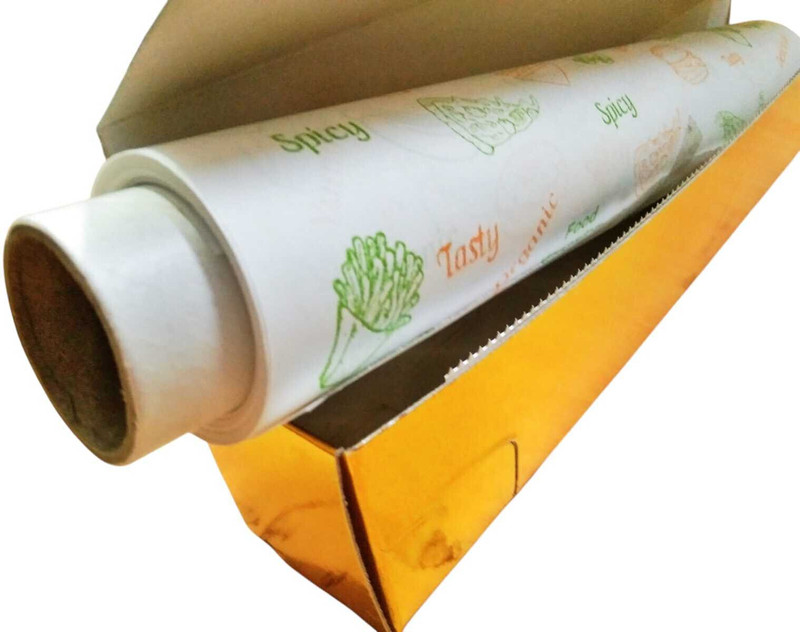 Naveeneha Guaranteed 8 METER Completed Roti, Chapati ,Cake, Burger Butter Wrapping Paper Foil Holder
