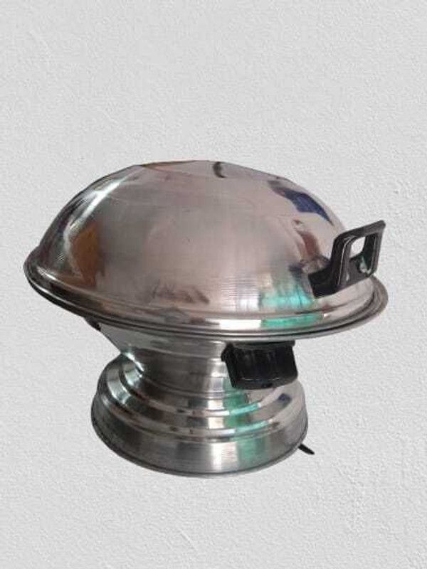 ma narmada Bati, Tandoori Roti, Chicken, Naan, Pizza maker Food Steamer(Silver)