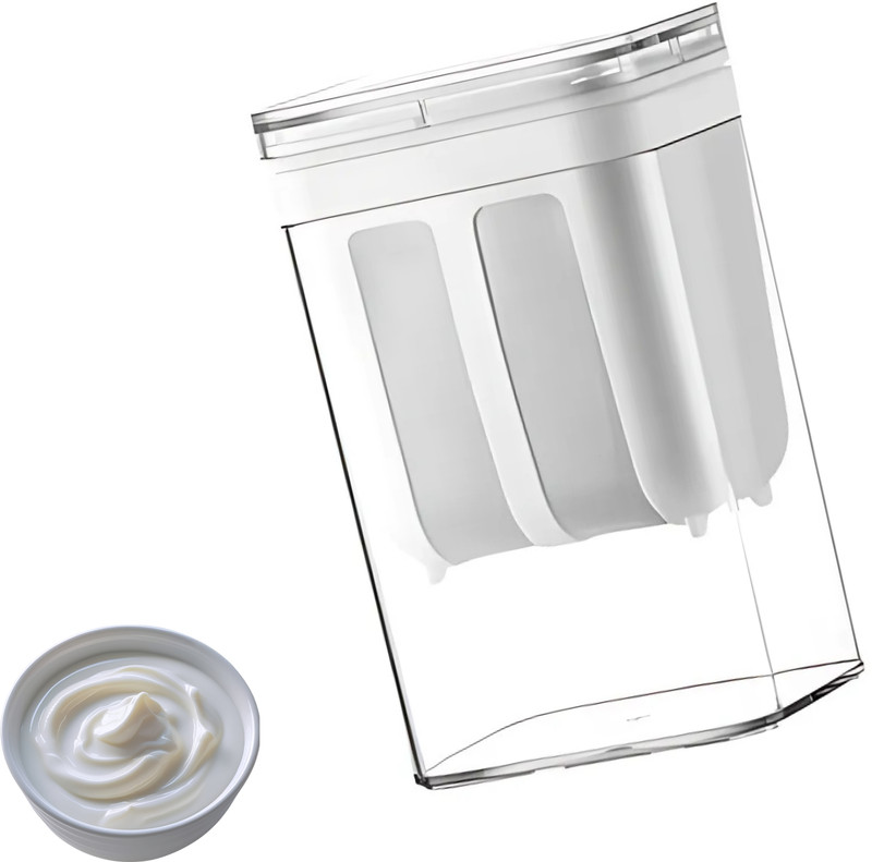 Diva CREAMY YOGURT MAKER| Greek Yogurt Maker-1100 ML | Multipurpose Yogurt Strainer Yogurt Maker(White)