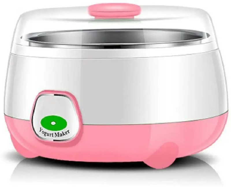 ZQROOWLY Electric Automatic Yogurt Maker Portable Yogurt Maker Stainless Steel Container Yogurt Maker(Multicolor)
