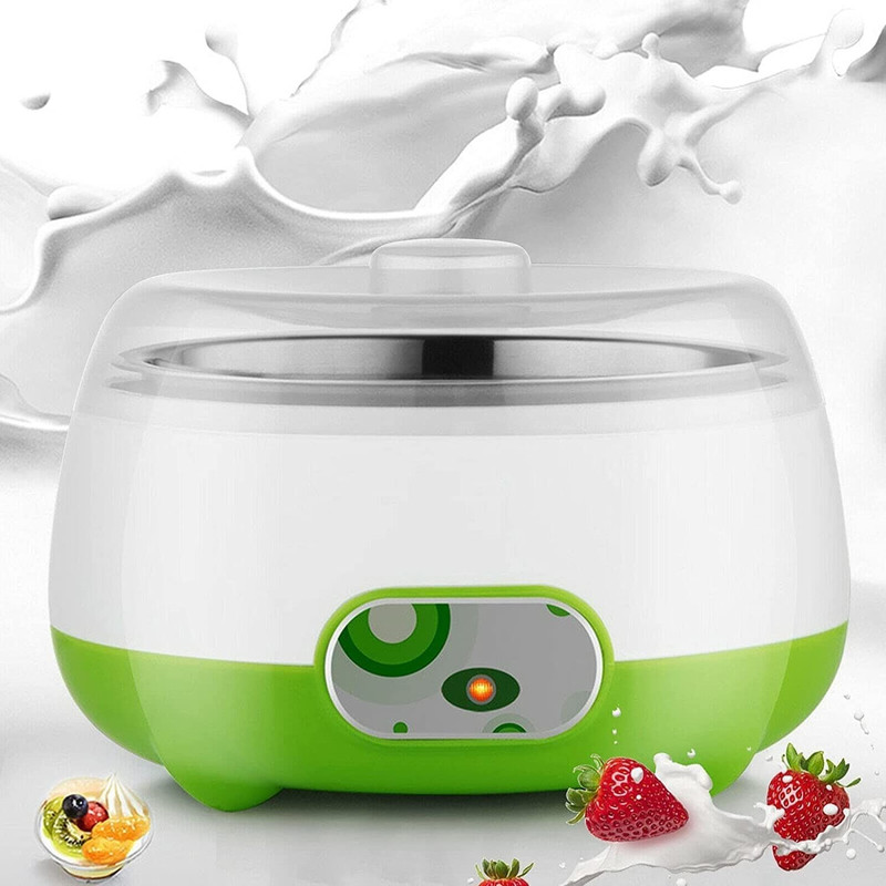 EasyCooking Yogurt Maker Machine Yogurt Maker(White, Green)