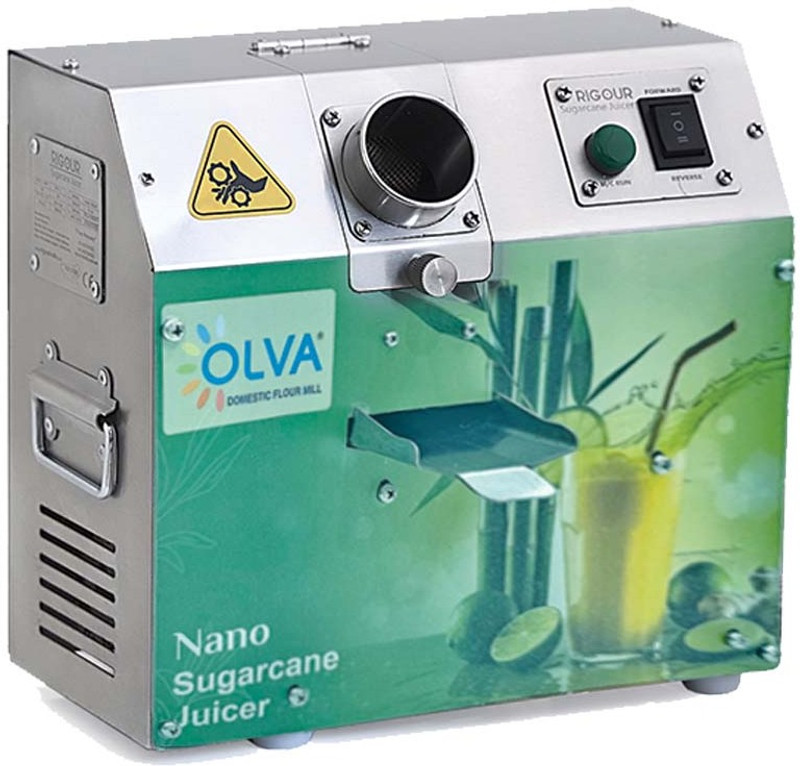 OLVA NANO-RSJ10 SUGARCANE JUICE MACHINE 250 W Food Processor(Silver)