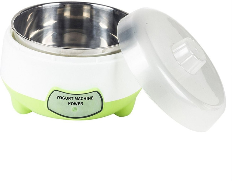 Dherik Tradworld Plastic and Stainless Steel Traditional Automatic Yogurt Maker (900ml) Yogurt Maker(Multicolor)