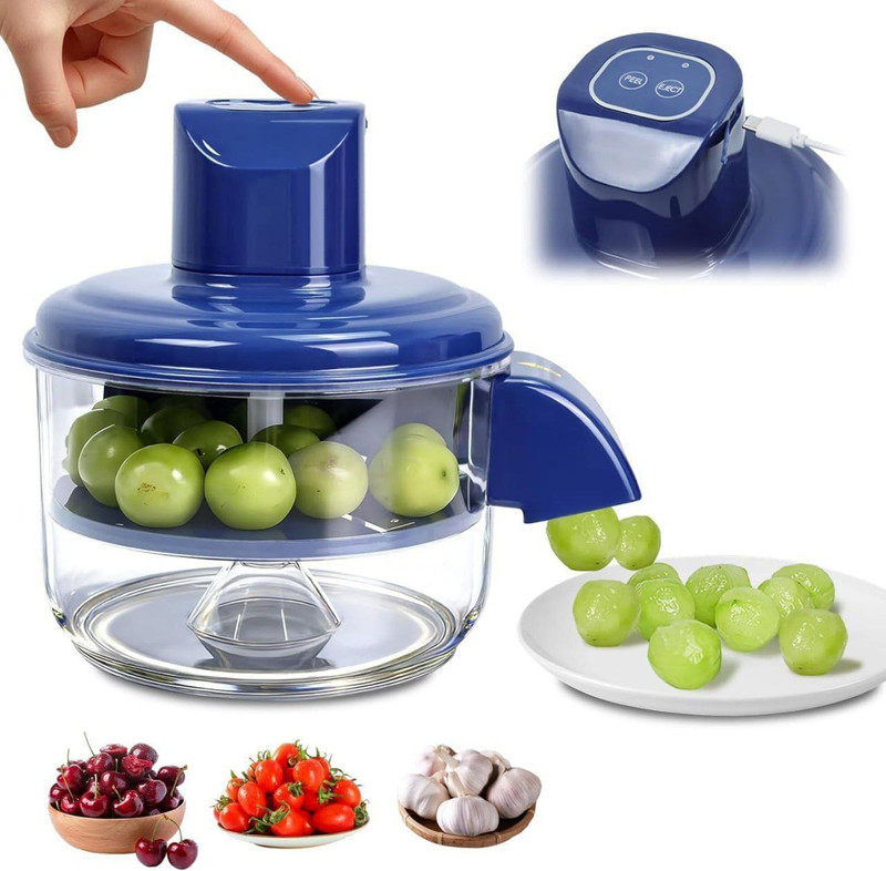 Opnex Garlic Peeler 220 W Food Processor(Multicolor)