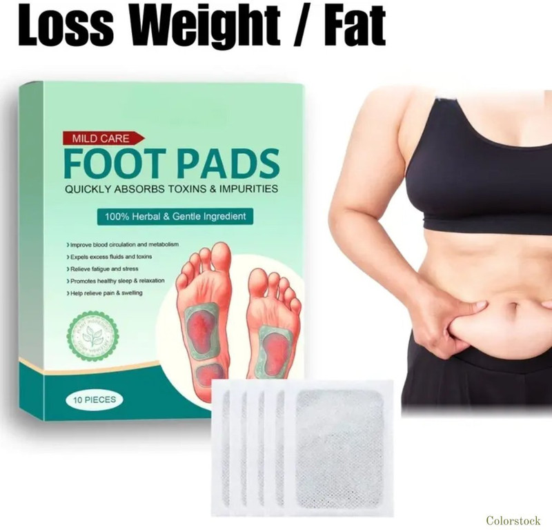Colorstock Foot Pads Weight Loss | Rejuvenate With Herbal Pads Blend