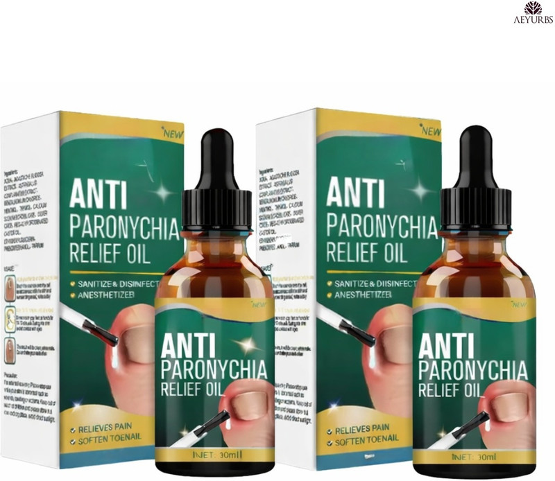 AEYURBS Anti Paronychia Relief Oil Nail Fungus Relief Oil Fast Acting