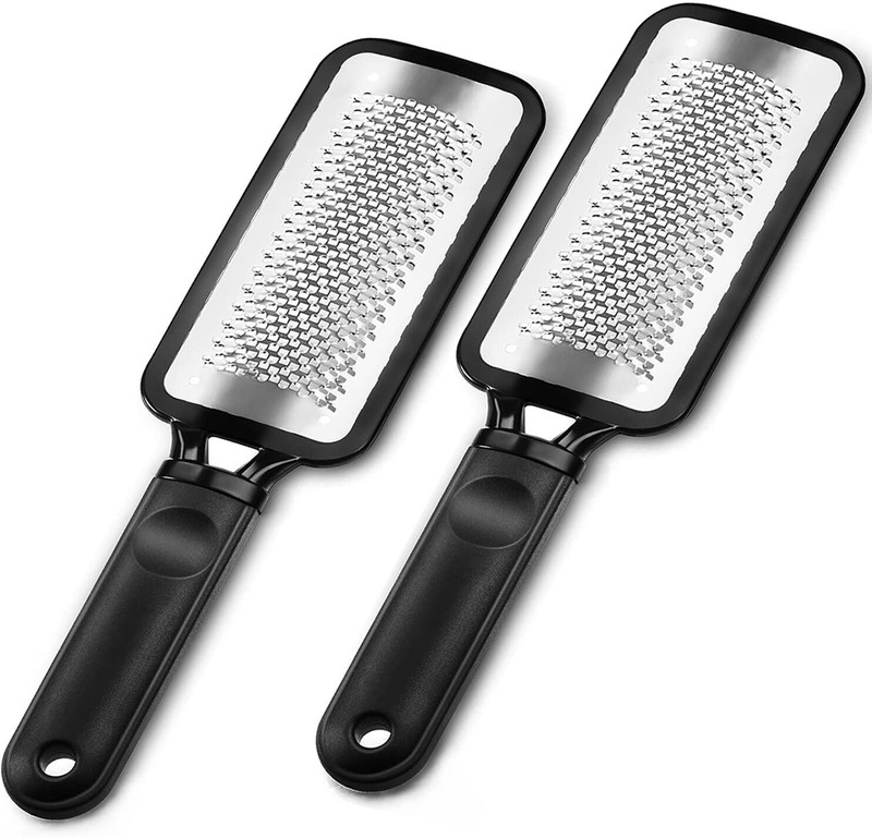 NIGRIFIX Foot File Callus Remover | Pedicure Surface Tool To Remove Dead Skin Pack Of 2