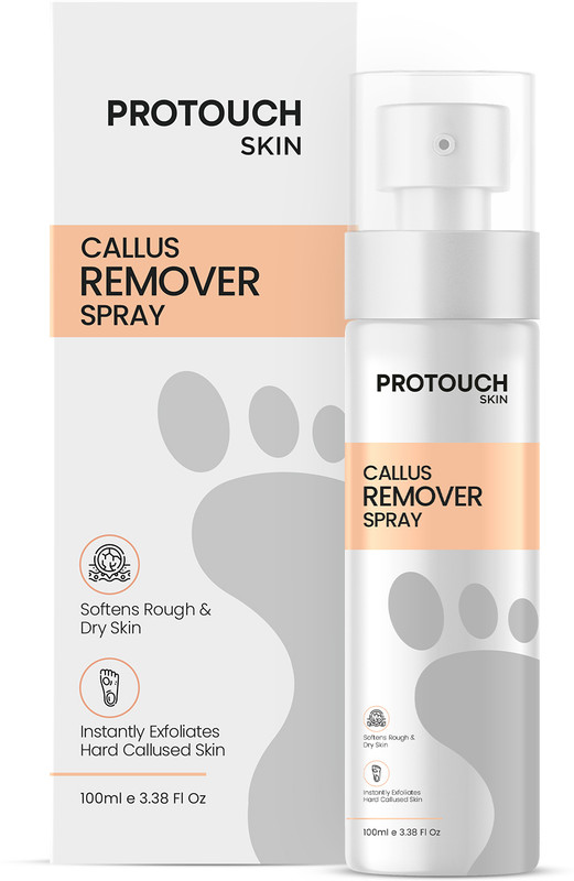 PROTOUCH SKIN Callus Remover Spray | Formula to Remove the tough dead skin & get Soft Heels