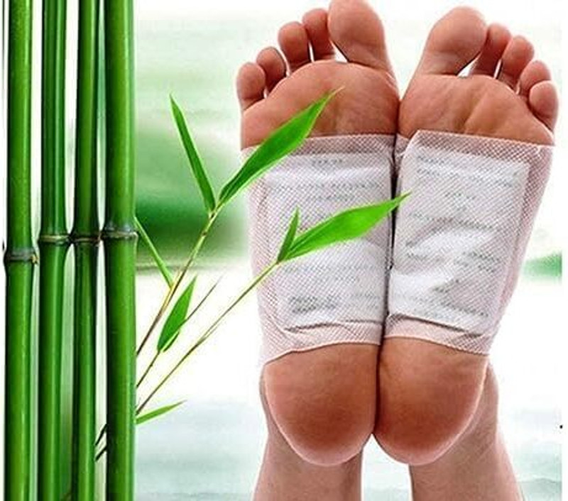 BOOM BLACK Foot patch Herbal And Detox Foot Pads , Natural for Sleep Aid, Pain RelieF Plaster & Patch(10 x 1 Patches)