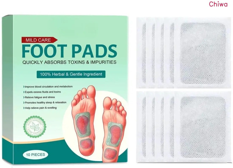 CHIWA Ginger Foot Patch | For Toxin Removal For Calm Restoration