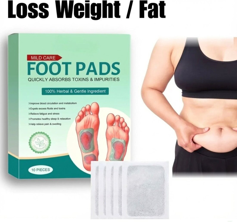 Herbs Library Footpath Detox | Foot Pads | Detox Pads For Stress Reduction Plan