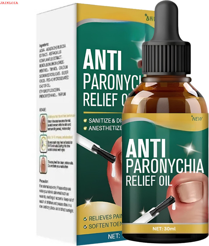 JAIKLOIA Anti Fungal Paronychia Treatment Oil Repairs Fungal Tissue