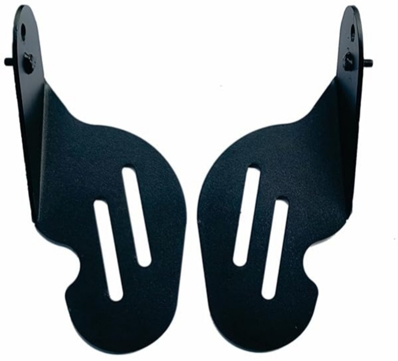 BikeFashionMart Bobber/Jawa 42 Heavy Foot Rest(Black)