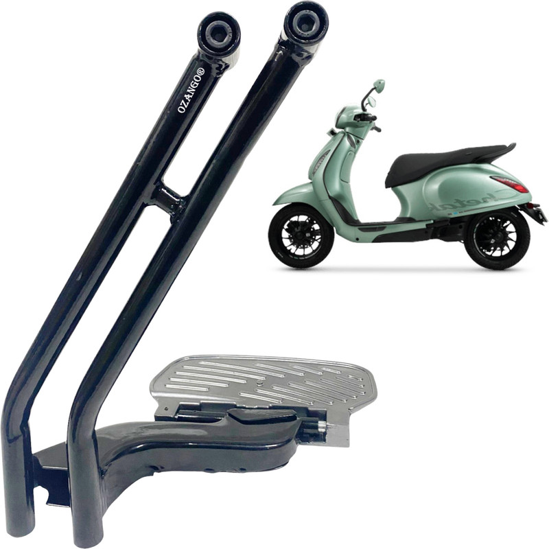 OZANGO Scooty HEAVY METAL Ladies Rrear Ladies FootRest For Chetak 3501 Foot Rest(Black)