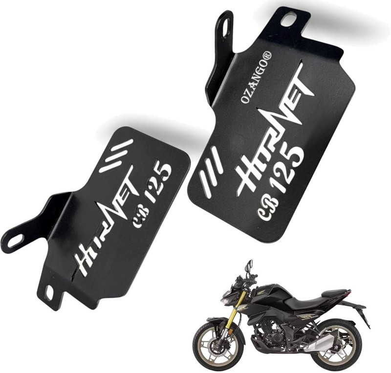 OZANGO FOOTREST LASER CUTTING Premium Finish Footrest for Honda CB 125 Hornet Foot Rest(Black)