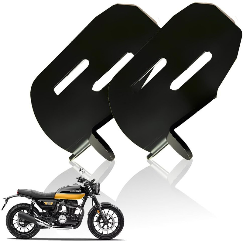 NITYA Foot Rest for Honda Highness CB350, Durable and Comfortable Easy Installation Foot Rest(Black)
