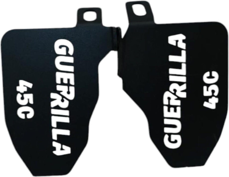 NITYA Guerrilla 450 Footrest Right & Left side Foot Rest(Black)