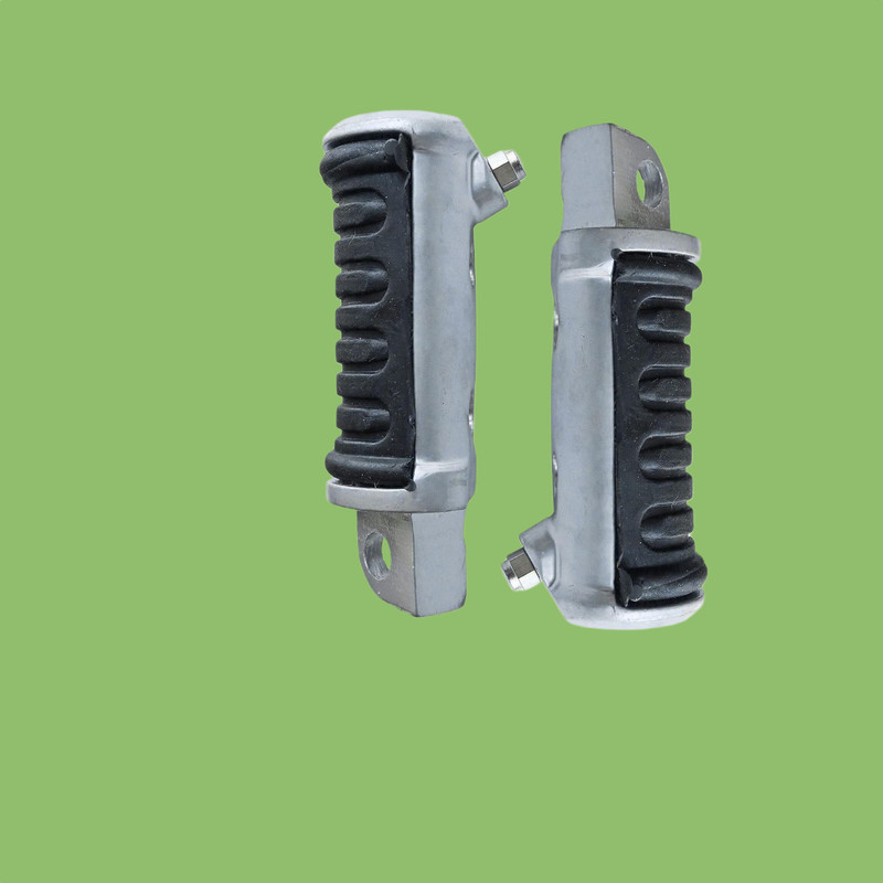 Vtrust For Bajaj Avenger Front Footrests Assembly, Right and Left Foot Rest(Grey)