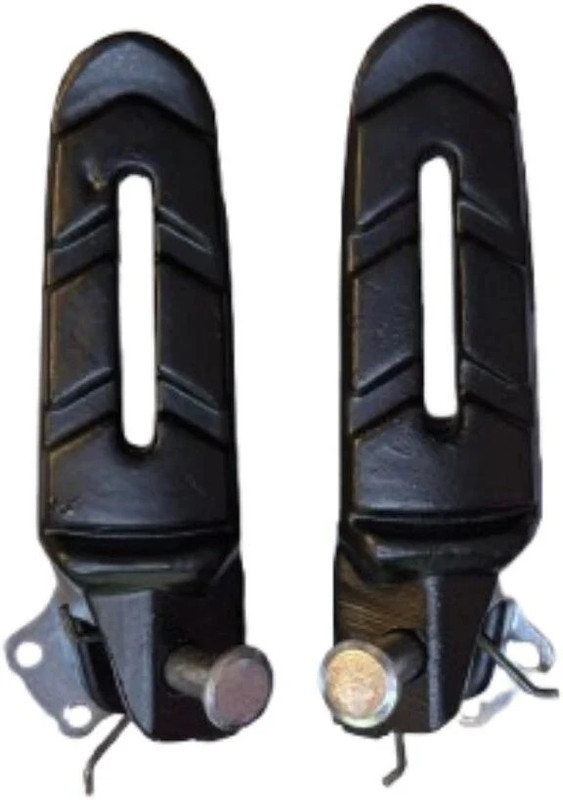 Vtrust Rear Footrest Assembly for Bajaj Pulsar NS Foot Rest(Black)