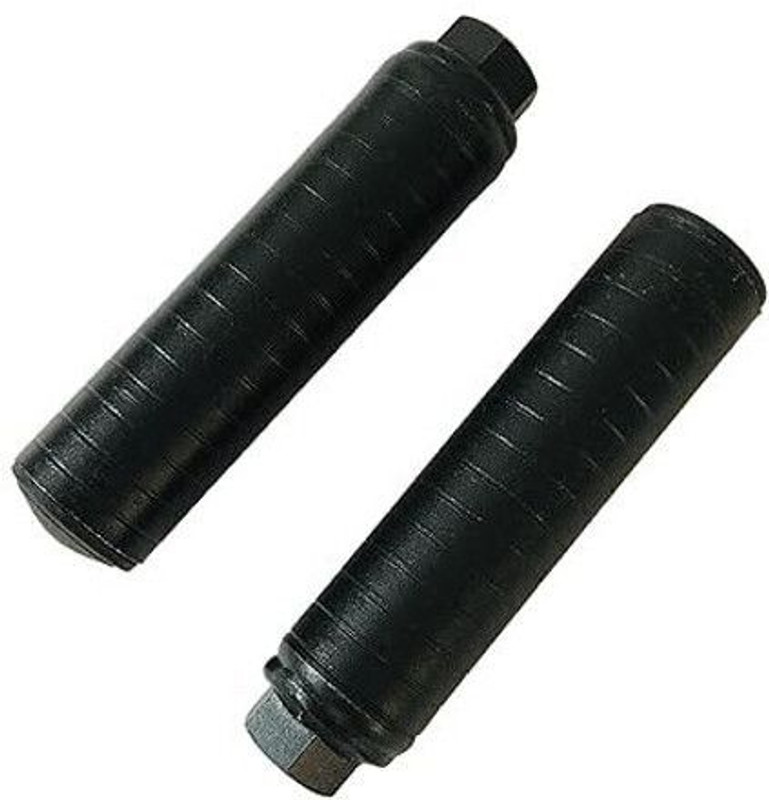 Siano Cycle Foot Rest Stunt Axle Bicycle Rear Foot Pegs Set MTB Mountain Cycle Foot Rest(Black)