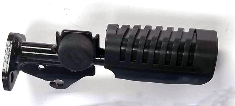 harison FOOTREST FRONT RIGHT SIDE COMPAITIBLE FOR PLATINA BS6 Foot Rest(Black)