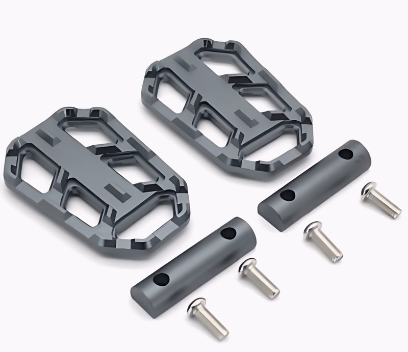 MOTO PLANET MPD-BMW ACCESSORIES INDIA G310GS G310R ACCESSORIES FOOTREST SET OFFRORD Foot Rest(Grey)