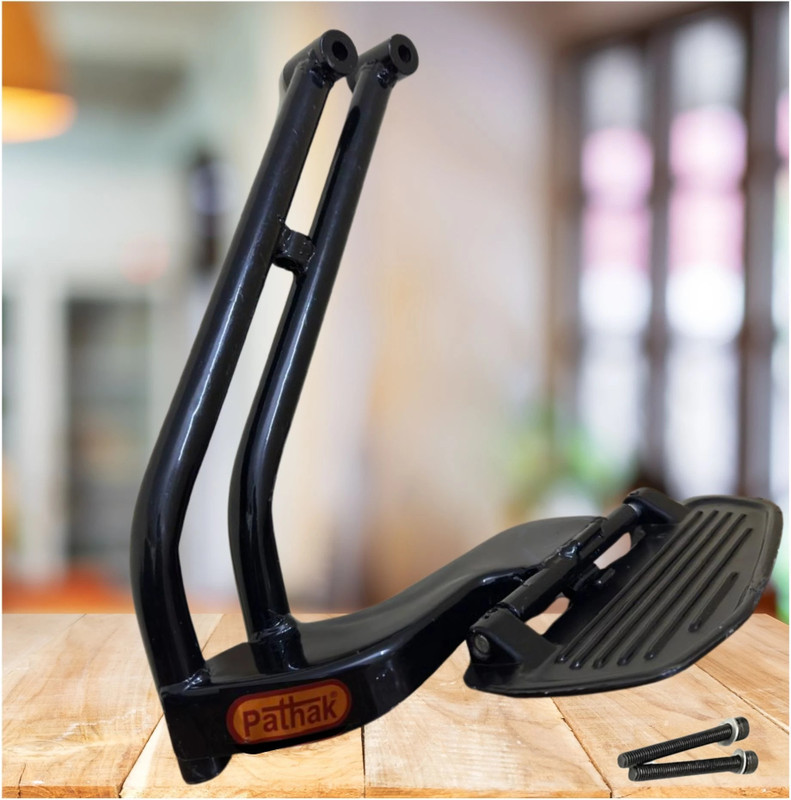 PATHAK Compatible for Chetak EV, Rear Left Made of Heavy Duty Material Foot Rest(Black)