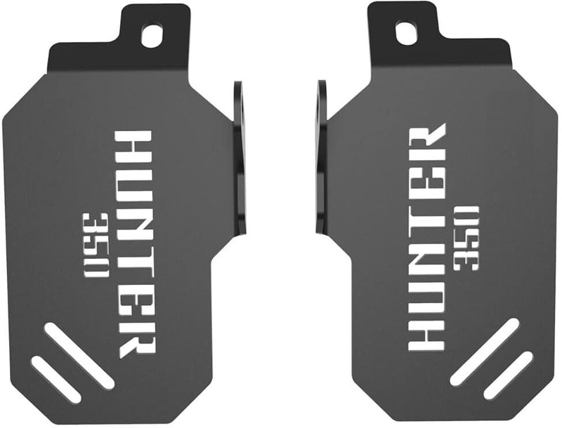 SGTB Hunter 350 Bike Rear Footrest for Royal Enfield Hunter Foot Rest Right Left Side Foot Rest(Black)