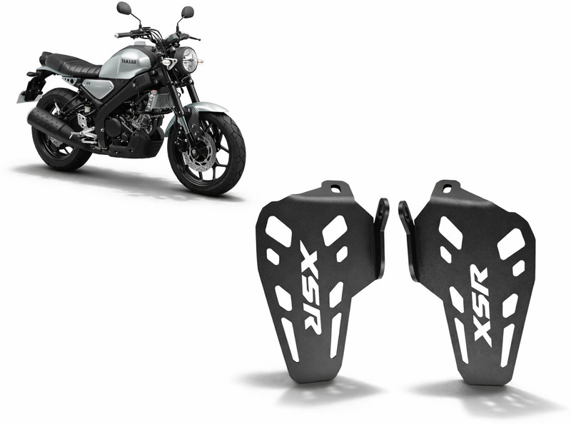 LASERKART XSR155 Titan Pillion Foot rest Both Sides Foot Rest(Black)