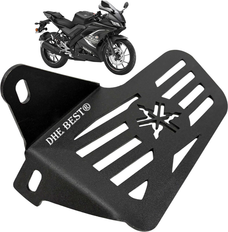 Dhe Best FOOTREST / FOOT REST Secure Riding Platform for R15 V3 Foot Rest(Black)
