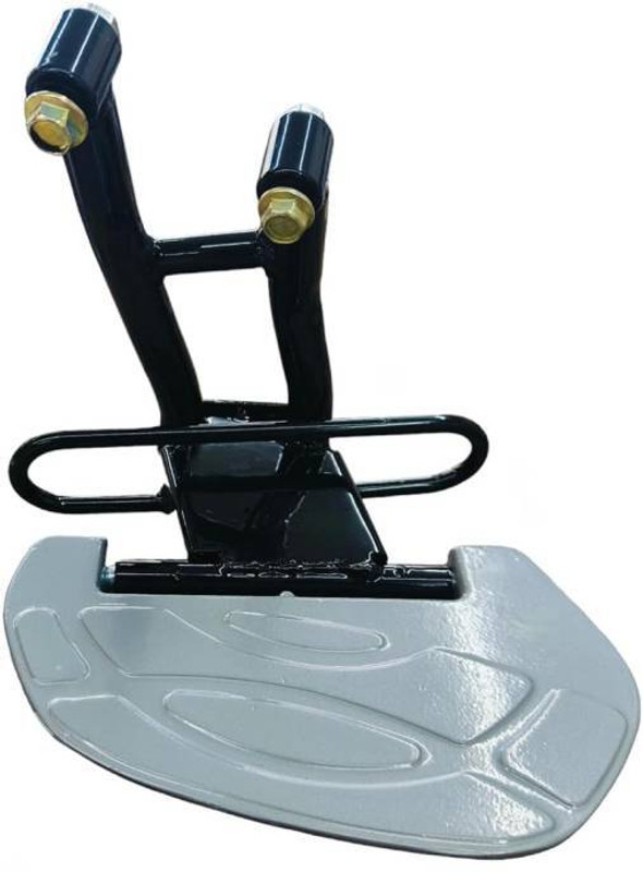Autoladders Passenger Step Rear Footrest Compatible for Scooty Hero Vida V1 Pro Foot Rest(Silver)