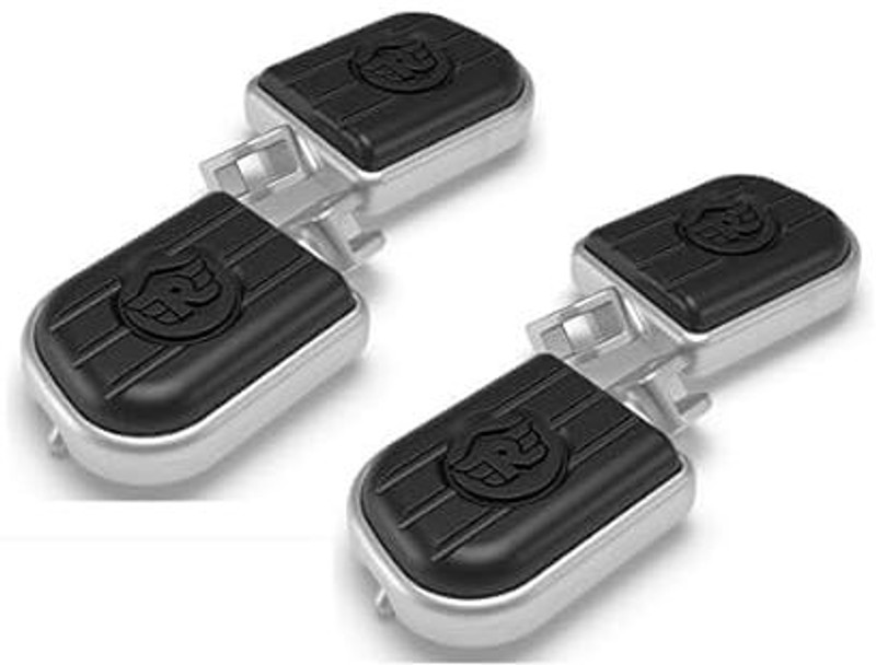 Zeno Expo NA Foot Rest(Silver, Black)