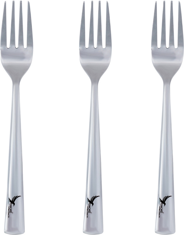 Bienvenue Dining Table Forks Stainless Steel Serving Fork Set(Pack of 6)