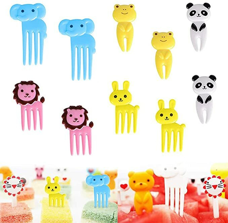 TREXEE Disposable Silicone Serving Fork